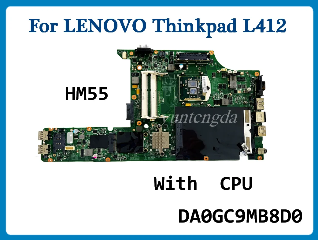 뺸 ũе L412 Ʈ , DA0GC9MB8D0, CPU HM55 DDR3 75Y4002, 100% ׽Ʈ Ϸ